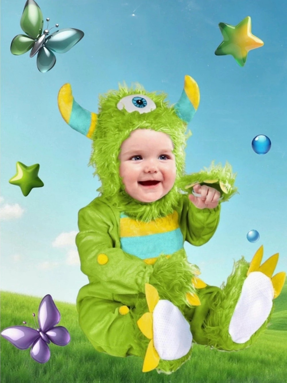 Rubie's Costume Company Lil Monster (P'tit Monstre) Baby Costume Baby Halloween